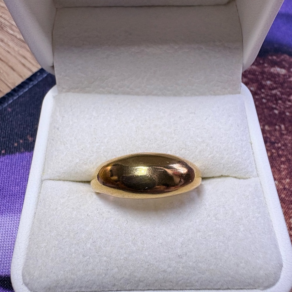 MAYAMAR Classic Dome Gold Ring